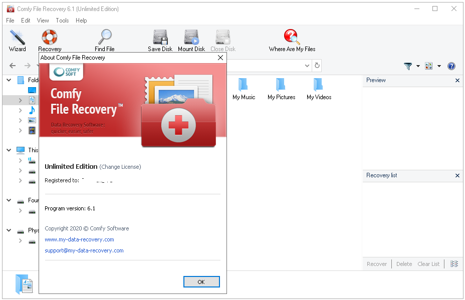 Comfy File Recovery 6.60 Crack + License Code [Latest-2022]