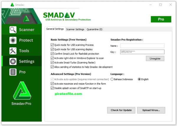 Smadav Pro License Key 14.7.2v With Crack Free Download 2022